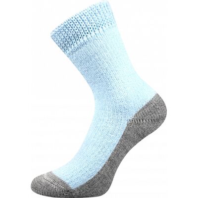Teplé ponožky Boma světlomodré (Sleep-lightblue) L Teplé ponožky Boma světlomodré (Sleep-lightblue) L
