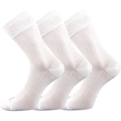 3PACK ponožky Lonka bambusové biele (Deli) S 3PACK ponožky Lonka bambusové biele (Deli) S
