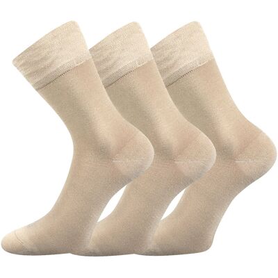 3PACK ponožky Lonka bambusové béžové (Deli) M 3PACK ponožky Lonka bambusové béžové (Deli) M
