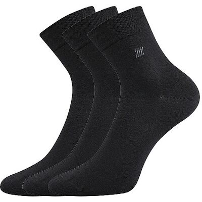 3PACK ponožky Lonka čierné (Dion) M 3PACK ponožky Lonka čierné (Dion) M