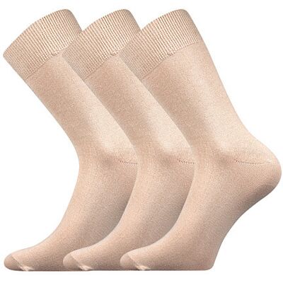 3PACK ponožky BOMA béžové (Radovan-a) S 3PACK ponožky BOMA béžové (Radovan-a) S