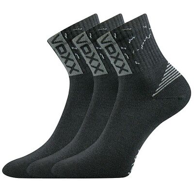 3PACK ponožky VoXX tmavosivé (Codex) L 3PACK ponožky VoXX tmavosivé (Codex) L