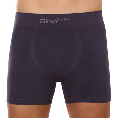 Pánske boxerky Gino bambusové bezšvové sivé (54004) XL, trenky Pánske boxerky Gino bambusové bezšvové sivé (54004) XL, trenky