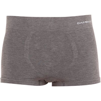 Pánske boxerky Gino bezšvové bambusové sivé (53005) M, trenky Pánske boxerky Gino bezšvové bambusové sivé (53005) M, trenky