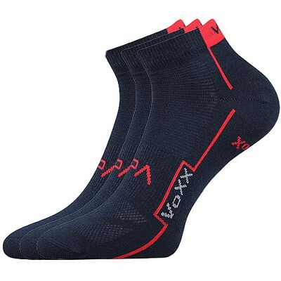 3PACK ponožky VoXX tmavomodré (Kato) S 3PACK ponožky VoXX tmavomodré (Kato) S