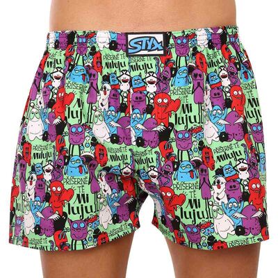 Pánske trenírky Styx art klasická guma nadrozmer príšerky (E1555) 4XL Pánske trenírky Styx art klasická guma nadrozmer príšerky (E1555) 4XL