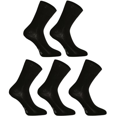 5PACK ponožky Gino bambusové bezšvové čierne (82003) M 5PACK ponožky Gino bambusové bezšvové čierne (82003) M