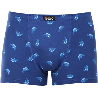 Pánske boxerky Gino modre (73121) S, trenky Pánske boxerky Gino modre (73121) S, trenky