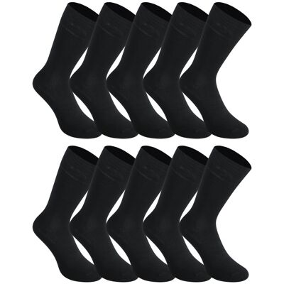 10PACK ponožky Styx vysoké bambusové čierne (10HB960) S 10PACK ponožky Styx vysoké bambusové čierne (10HB960) S