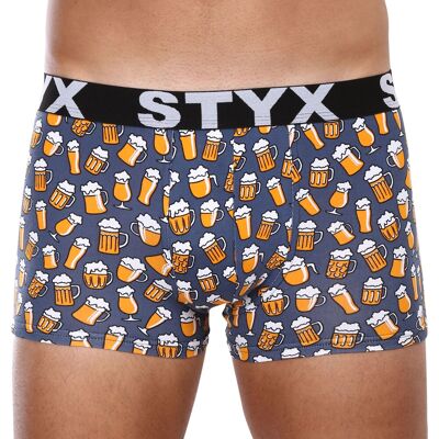 Pánske boxerky Styx art športová guma nadrozmer pivo (R1357) 4XL, trenky Pánske boxerky Styx art športová guma nadrozmer pivo (R1357) 4XL, trenky