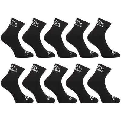 10PACK ponožky Styx členkové čierne (10HK960) XL 10PACK ponožky Styx členkové čierne (10HK960) XL