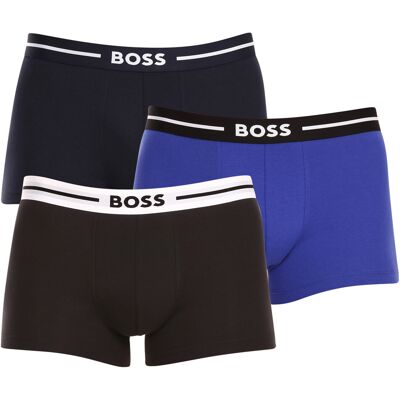 3PACK pánske boxerky BOSS viacfarebné (50499390 971) M, trenky 3PACK pánske boxerky BOSS viacfarebné (50499390 971) M, trenky