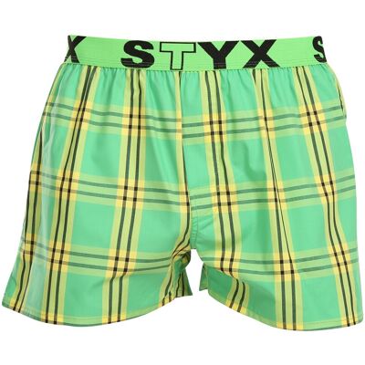 Pánske trenky Styx športová guma viacfarebné (B1011) S, trenírky Pánske trenky Styx športová guma viacfarebné (B1011) S, trenírky