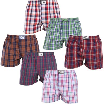 6PACK pánske trenky Styx klasická guma viacfarebné (6A20246836) M, trenírky 6PACK pánske trenky Styx klasická guma viacfarebné (6A20246836) M, trenírky