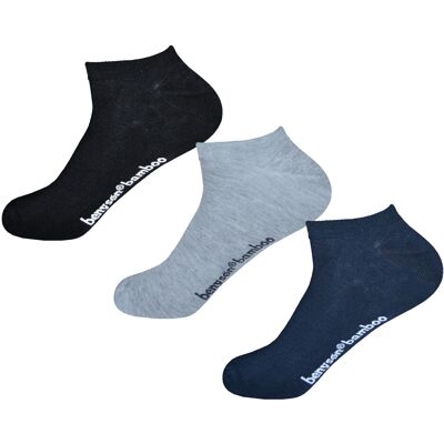 3PACK ponožky Benysøn nízke bambusové viacfarebné (BENY-5003) L 3PACK ponožky Benysøn nízke bambusové viacfarebné (BENY-5003) L