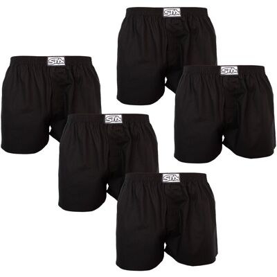 5PACK pánske trenky Styx klasická guma čierné (5A0960) S, trenírky 5PACK pánske trenky Styx klasická guma čierné (5A0960) S, trenírky