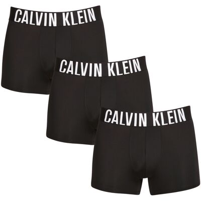 3PACK pánske boxerky Calvin Klein čierné (NB3775A-UB1) XL, trenky 3PACK pánske boxerky Calvin Klein čierné (NB3775A-UB1) XL, trenky