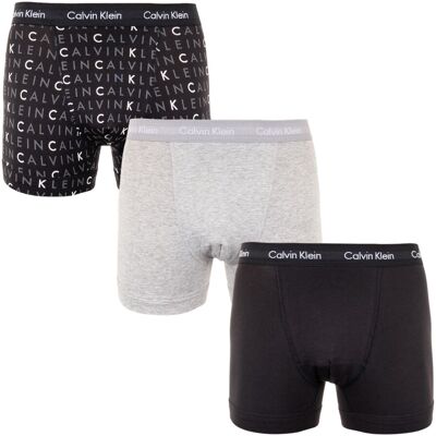 3PACK pánske boxerky Calvin Klein viacfarebné (U2662G-YKS) XL, trenky 3PACK pánske boxerky Calvin Klein viacfarebné (U2662G-YKS) XL, trenky