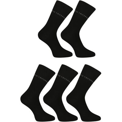 5PACK ponožky Pietro Filipi vysoké bambusové čierné (5PBV001) XL 5PACK ponožky Pietro Filipi vysoké bambusové čierné (5PBV001) XL