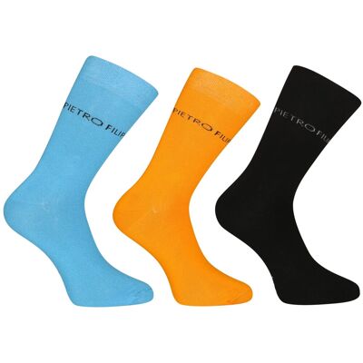 3PACK ponožky Pietro Filipi vysoké bambusové viacfarebné (3PBV003) XL 3PACK ponožky Pietro Filipi vysoké bambusové viacfarebné (3PBV003) XL