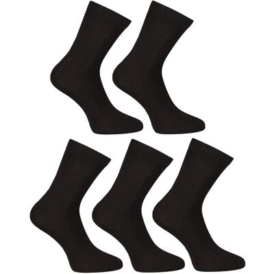 5PACK ponožky Nedeto členkové bambusové čierne (5PBK01) L 5PACK ponožky Nedeto členkové bambusové čierne (5PBK01) L