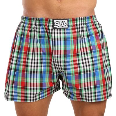 Pánske trenky Styx klasická guma nadrozmer viacfarebné (E1036) 5XL, trenírky Pánske trenky Styx klasická guma nadrozmer viacfarebné (E1036) 5XL, trenírky