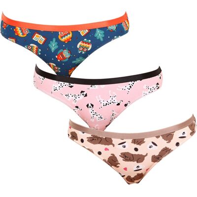 3PACK veselé dámske nohavičky Dedoles (K1462357) L 3PACK veselé dámske nohavičky Dedoles (K1462357) L