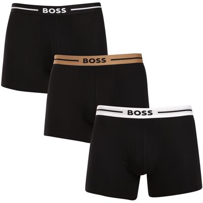 3PACK pánske boxerky BOSS čierné (50517834 981) M, trenky 3PACK pánske boxerky BOSS čierné (50517834 981) M, trenky