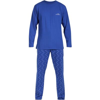Pánske pyžamo Gino modré (79165) XXL Pánske pyžamo Gino modré (79165) XXL