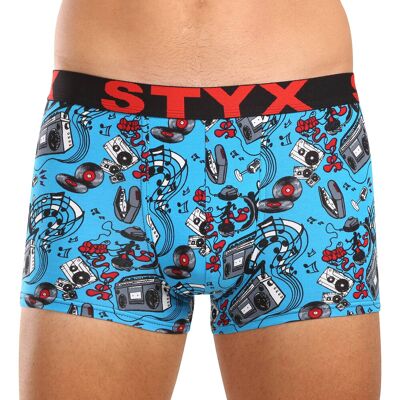 Pánske boxerky Styx art športová guma nadrozmer hudba (R1558) 5XL, trenky Pánske boxerky Styx art športová guma nadrozmer hudba (R1558) 5XL, trenky