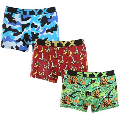 3PACK Pánske boxerky Styx art športová guma nadrozmer (3R13970) 4XL, trenky 3PACK Pánske boxerky Styx art športová guma nadrozmer (3R13970) 4XL, trenky