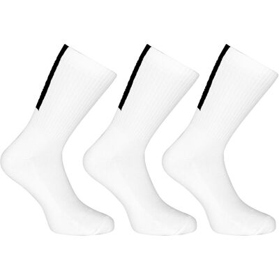 3PACK ponožky Pietro Filipi športové vysoké bielé (3POB3) L 3PACK ponožky Pietro Filipi športové vysoké bielé (3POB3) L