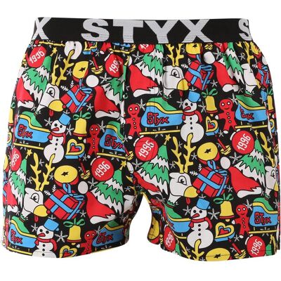 Pánske trenky Styx art športová guma Vianoce (B1258) M, trenírky Pánske trenky Styx art športová guma Vianoce (B1258) M, trenírky