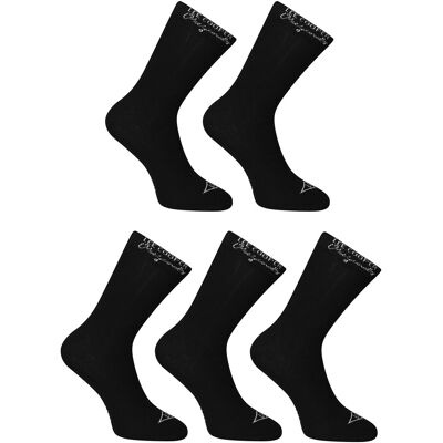 5PACK ponožky Lee Cooper vysoké čierne (PO41029) M 5PACK ponožky Lee Cooper vysoké čierne (PO41029) M