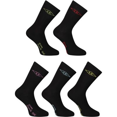 5PACK ponožky Lee Cooper vysoké čierne (PO41029-1) M 5PACK ponožky Lee Cooper vysoké čierne (PO41029-1) M