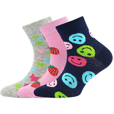 3PACK detské ponožky Lonka viacfarebné (Dedotik - Mix H) 30/34 3PACK detské ponožky Lonka viacfarebné (Dedotik - Mix H) 30/34