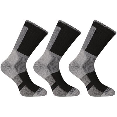 3PACK ponožky Nedeto vysoké zimné sivé (3NWS1) M 3PACK ponožky Nedeto vysoké zimné sivé (3NWS1) M