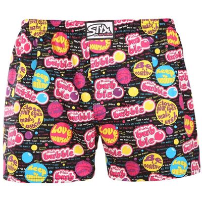Pánske trenky Styx art klasická guma Pink Bubble (A1857) S, trenírky Pánske trenky Styx art klasická guma Pink Bubble (A1857) S, trenírky