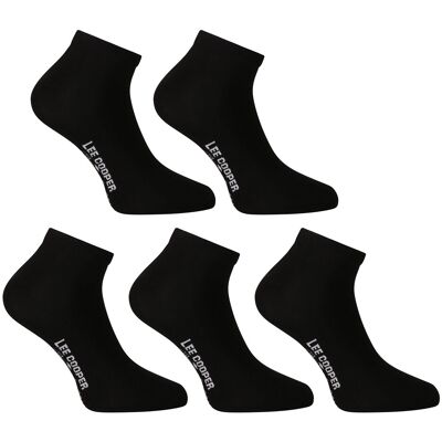 5PACK ponožky Lee Cooper nízke čierne (PO41031) S 5PACK ponožky Lee Cooper nízke čierne (PO41031) S