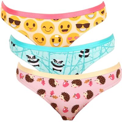3PACK veselé dámske nohavičky Dedoles (GMFB085969) XL 3PACK veselé dámske nohavičky Dedoles (GMFB085969) XL