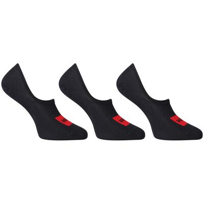 3PACK ponožky HUGO nízke čierné (50496082 401) L 3PACK ponožky HUGO nízke čierné (50496082 401) L