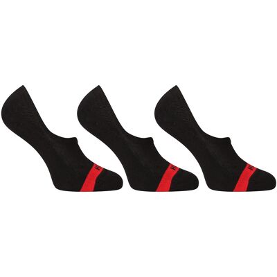 3PACK ponožky HUGO nízke čierne (50514916 001) L 3PACK ponožky HUGO nízke čierne (50514916 001) L