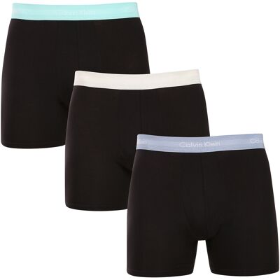 3PACK pánske boxerky Calvin Klein čierné (NB1770A-VXA) M, trenky 3PACK pánske boxerky Calvin Klein čierné (NB1770A-VXA) M, trenky
