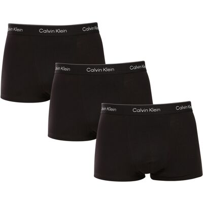 3PACK pánske boxerky Calvin Klein čierné (NB4286-TM6) M, trenky 3PACK pánske boxerky Calvin Klein čierné (NB4286-TM6) M, trenky