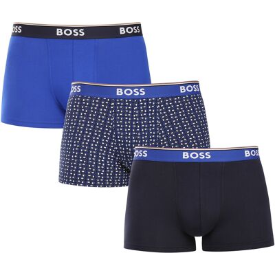 3PACK pánske boxerky BOSS viacfarebné (50531701 991) M, trenky 3PACK pánske boxerky BOSS viacfarebné (50531701 991) M, trenky
