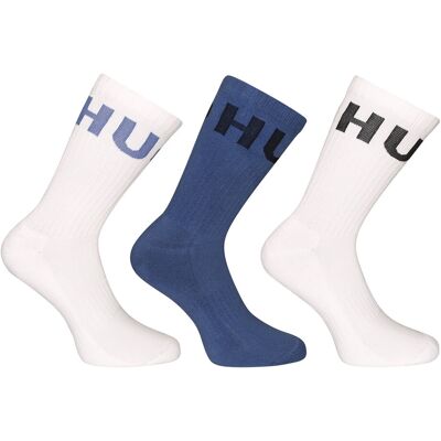 3PACK ponožky HUGO vysoké viacfarebné (50531517 422) L 3PACK ponožky HUGO vysoké viacfarebné (50531517 422) L
