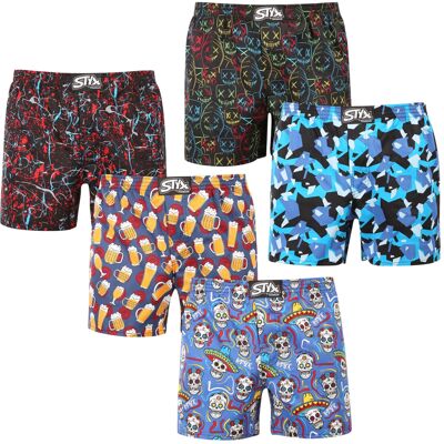 5PACK pánske trenky Styx premium art klasická guma (5AP1834568) S, trenírky 5PACK pánske trenky Styx premium art klasická guma (5AP1834568) S, trenírky