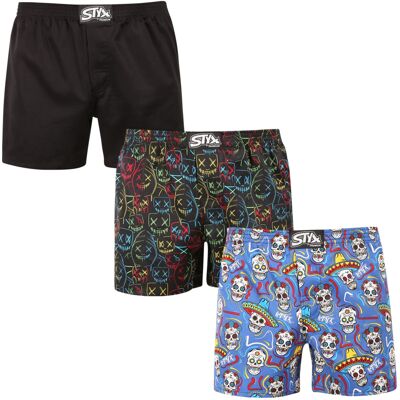 3PACK pánske trenky Styx premium art klasická guma (3AP09036) S, trenírky 3PACK pánske trenky Styx premium art klasická guma (3AP09036) S, trenírky