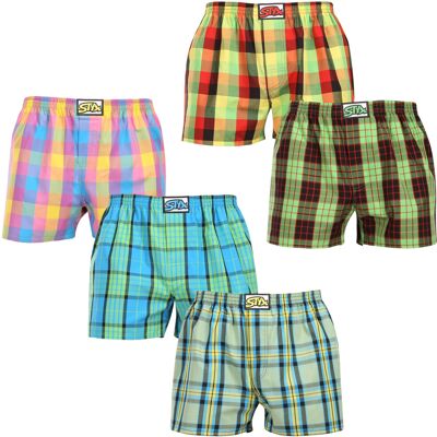 5PACK pánske trenky Styx klasická guma viacfarebné (5A110105) S, trenírky 5PACK pánske trenky Styx klasická guma viacfarebné (5A110105) S, trenírky