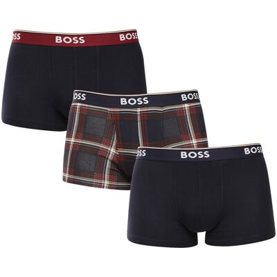 3PACK pánske boxerky BOSS viacfarebné (50531701 982) M, trenky 3PACK pánske boxerky BOSS viacfarebné (50531701 982) M, trenky